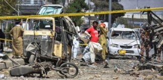 Car Bomb Attack Outside Security Force Headquarters in Quetta