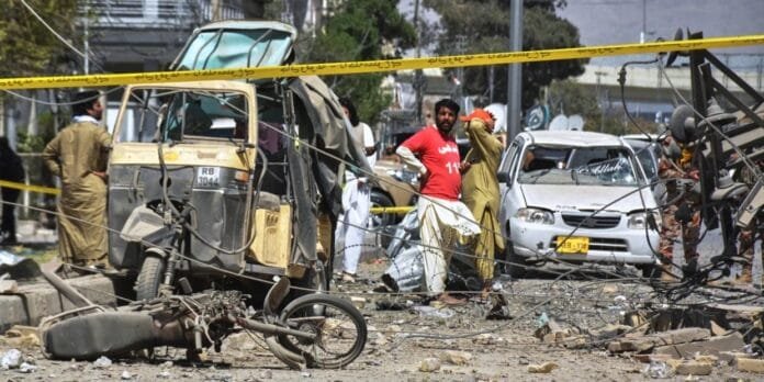 Car Bomb Attack Outside Security Force Headquarters in Quetta