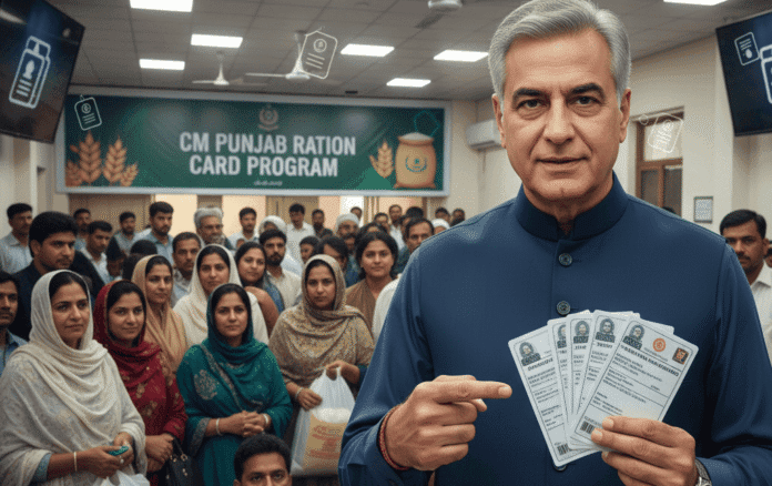 CM Punjab Ration Card Registration