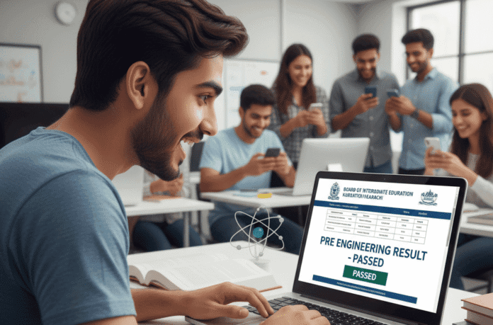 Karachi Board Pre Engineering Result 2025
