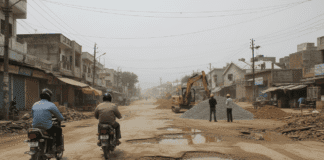 Karachi road repair