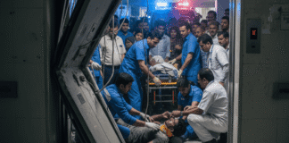 Nazimabad hospital lift accident