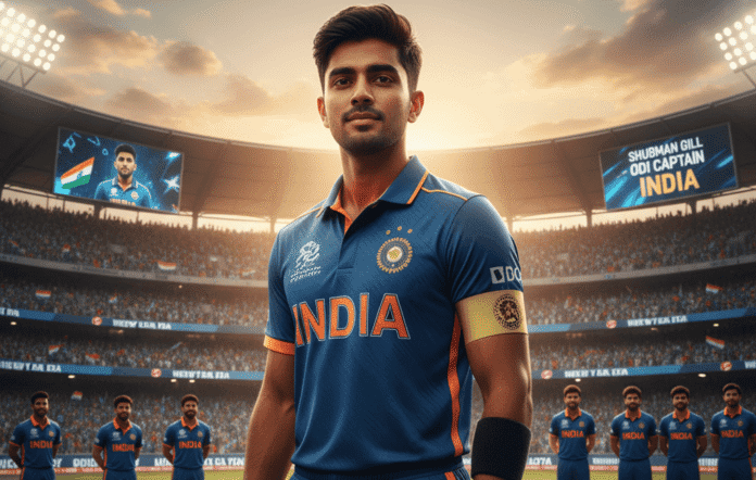 Shubman Gill ODI captain India