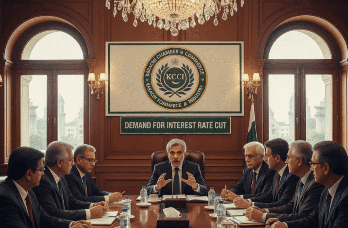 traders in Karachi press for further interest rate cuts