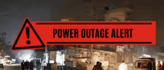 Karachi power shutdown