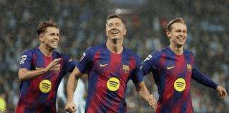 Lewandowski hat-trick news