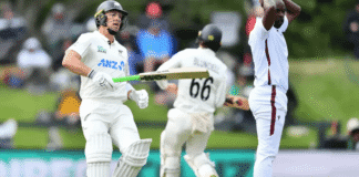 NZ vs WI Match Update