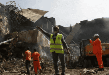 Gul Plaza debris body parts