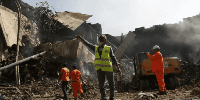 Gul Plaza debris body parts