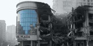 Gul Plaza fire search