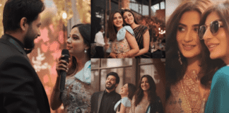 Saboor Aly anniversary video