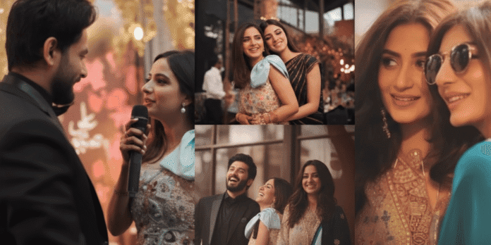 Saboor Aly anniversary video